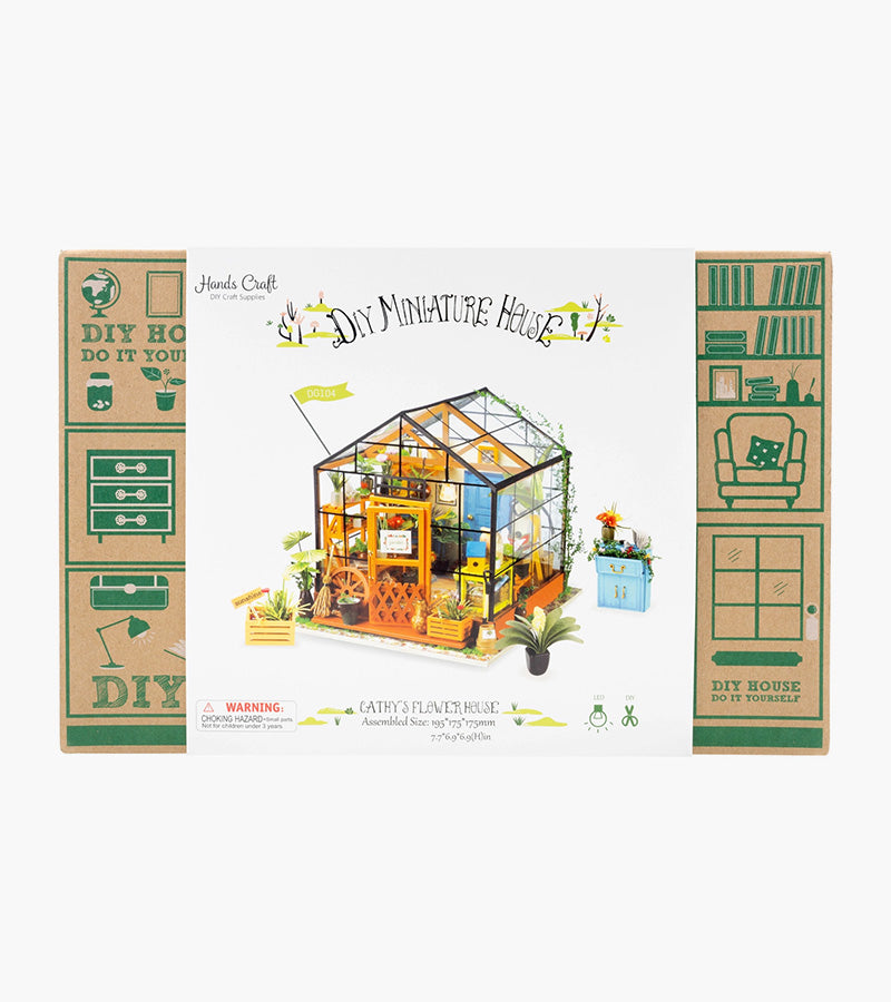 L'avant gardiste DIY Kit maison miniature Cathy's flower house