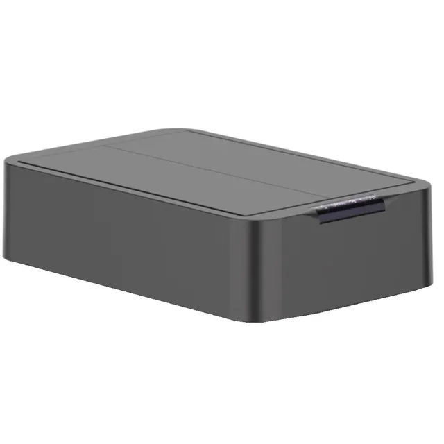 Red Deco Silverlake Black couvercle poubelle inox papillon