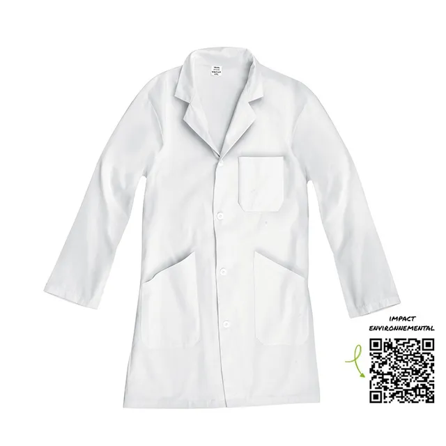 Safe Tool blouse blanche 190 g/m² XXL boutons
