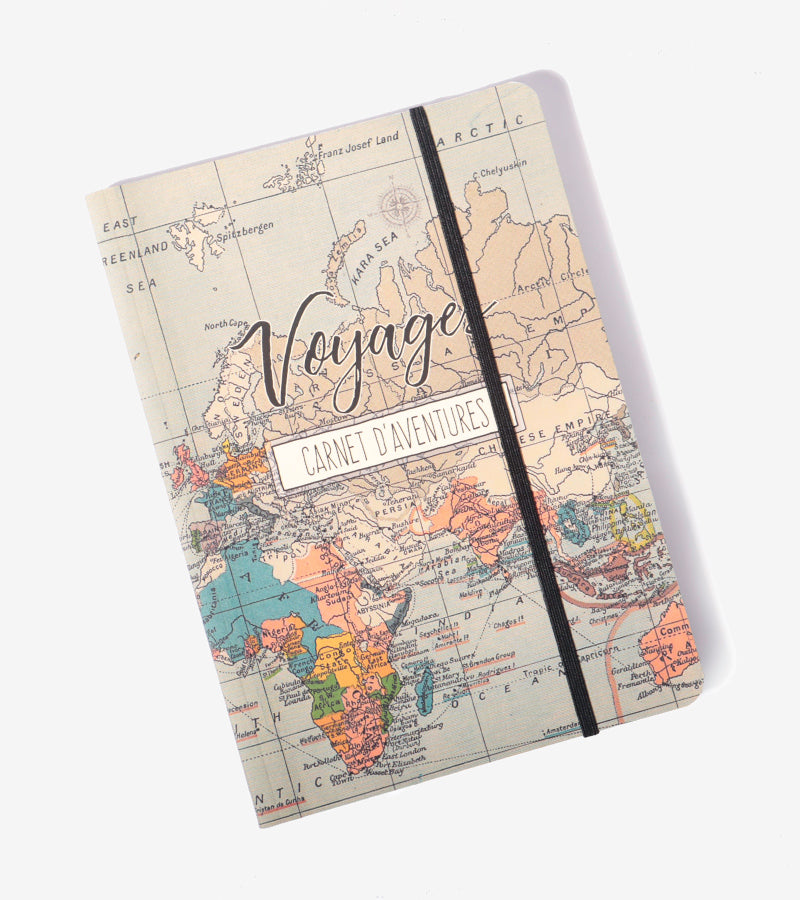 L'avant gardiste carnet voyage Aventures papeterie France