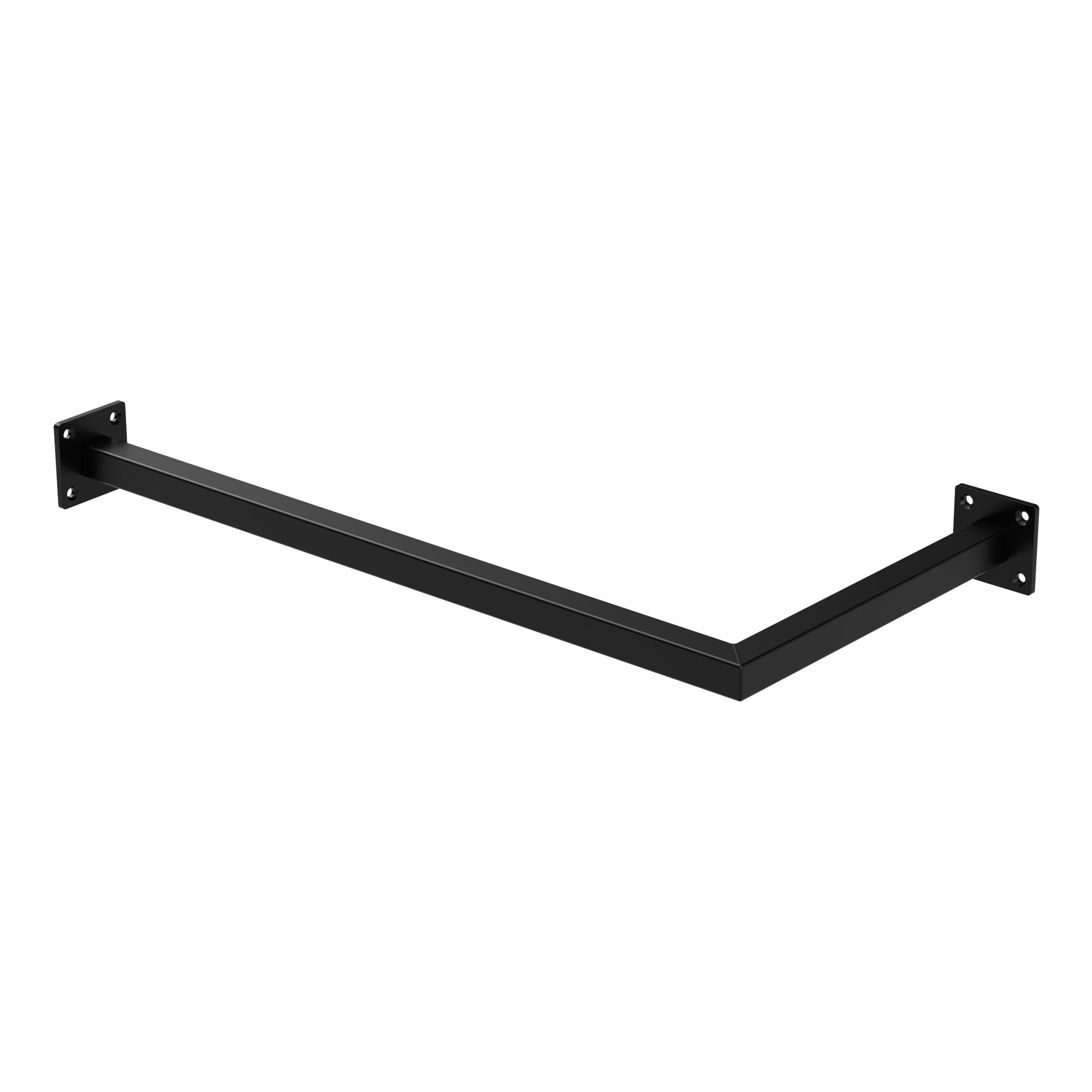 ML-Design 30x110 tringle penderie angle noire acier