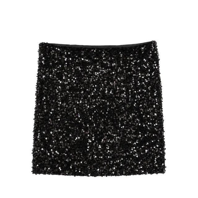 Stokomani Mode top sequin noir 36