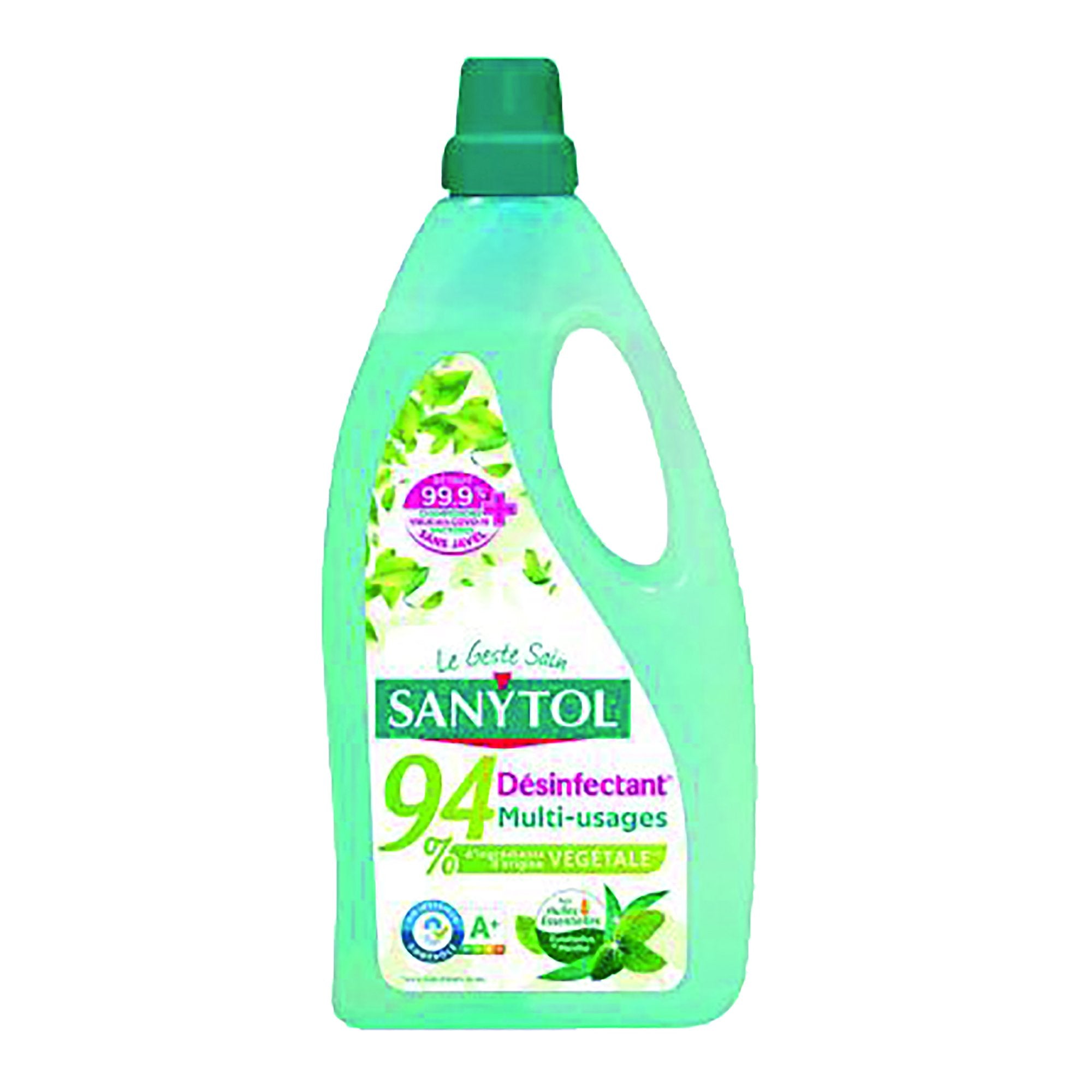 Sanytol nettoyant désinfectant sols eucalyptus menthe