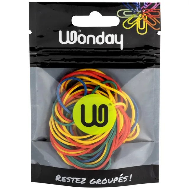 Safe Tool Fournitures de bureau élastiques couleur sachet 15 g