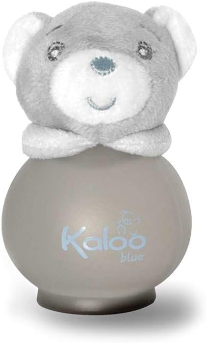 Kaloo Blue eau de senteur bébé bergamote sans alcool ourson
