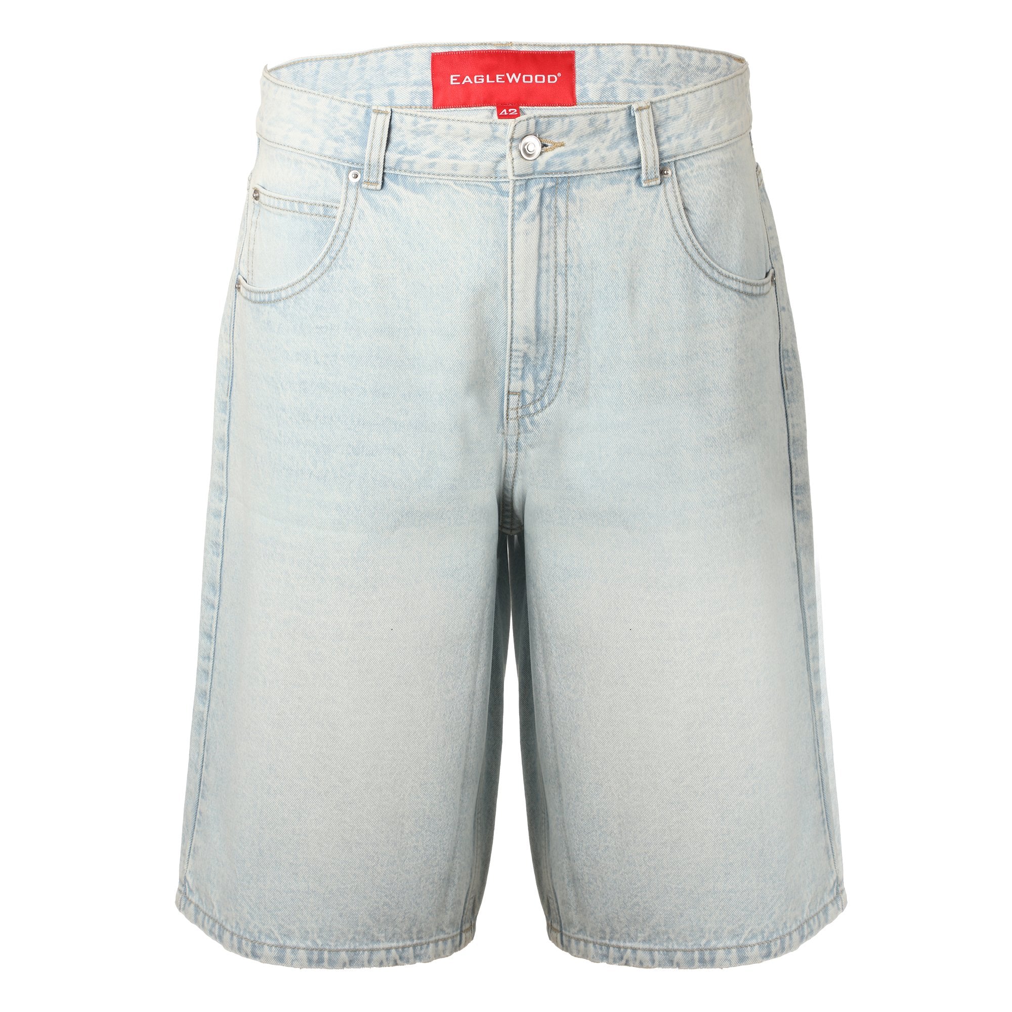 Stokomani Mode Short en jean bleu homme