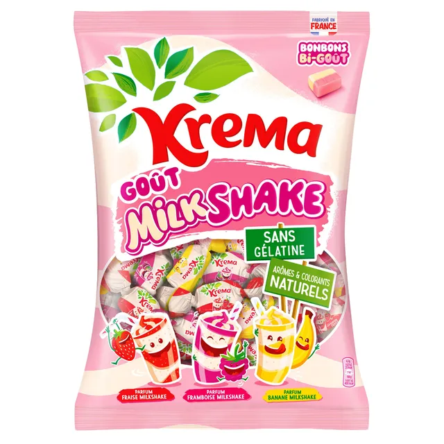 Krema Milkshake confiseries sachet Halloween à partager