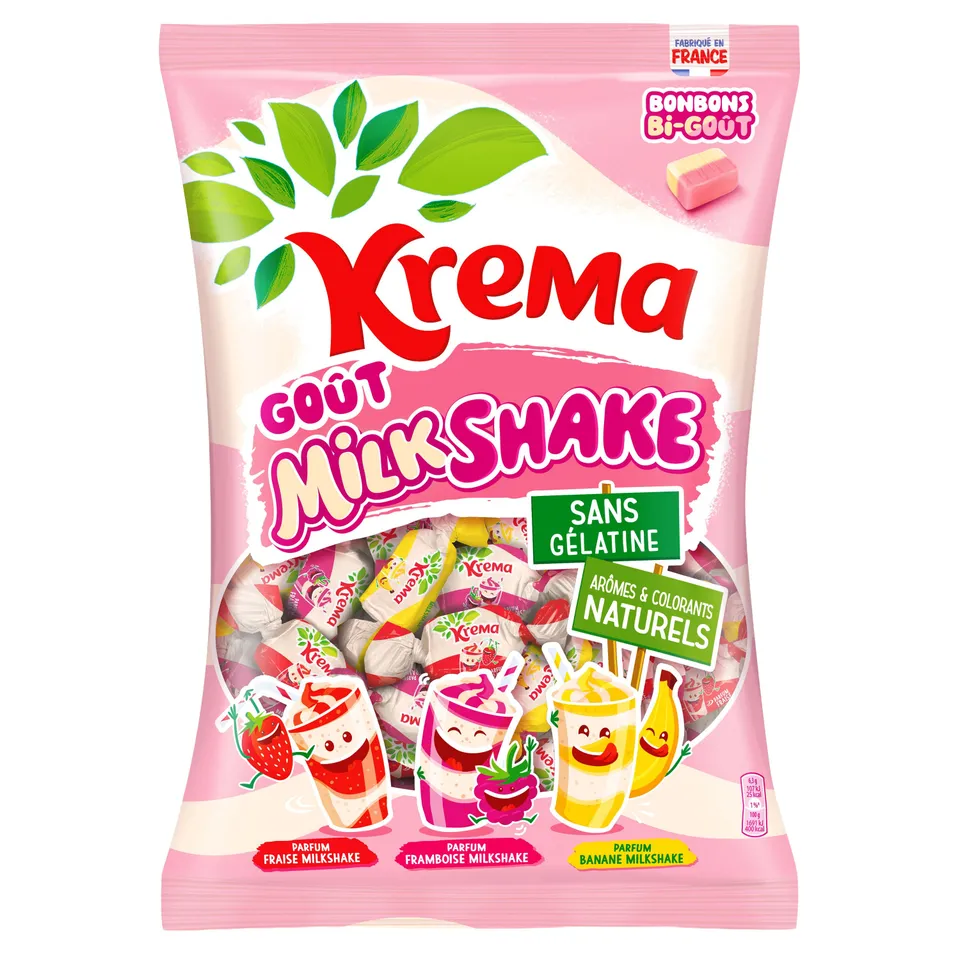 Krema Milkshake confiseries sachet Halloween à partager