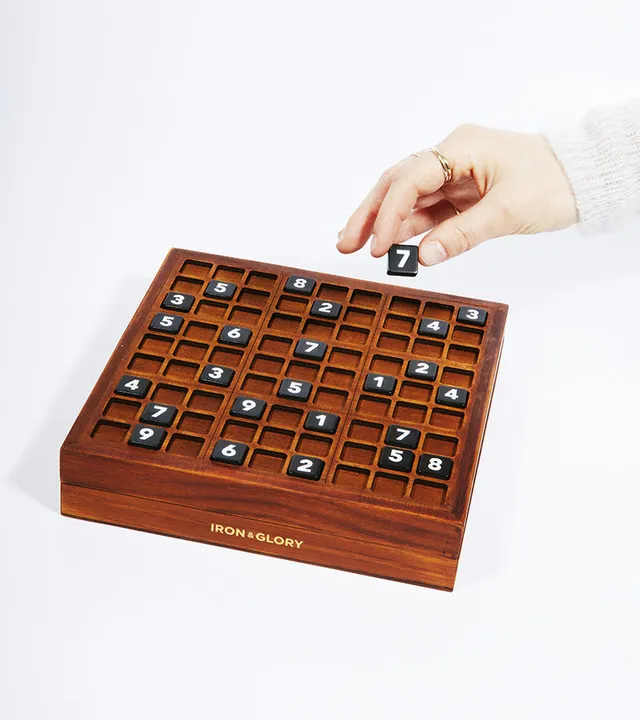L'avant gardiste Fun Jeux Sudoku XL Deluxe en bois grand format