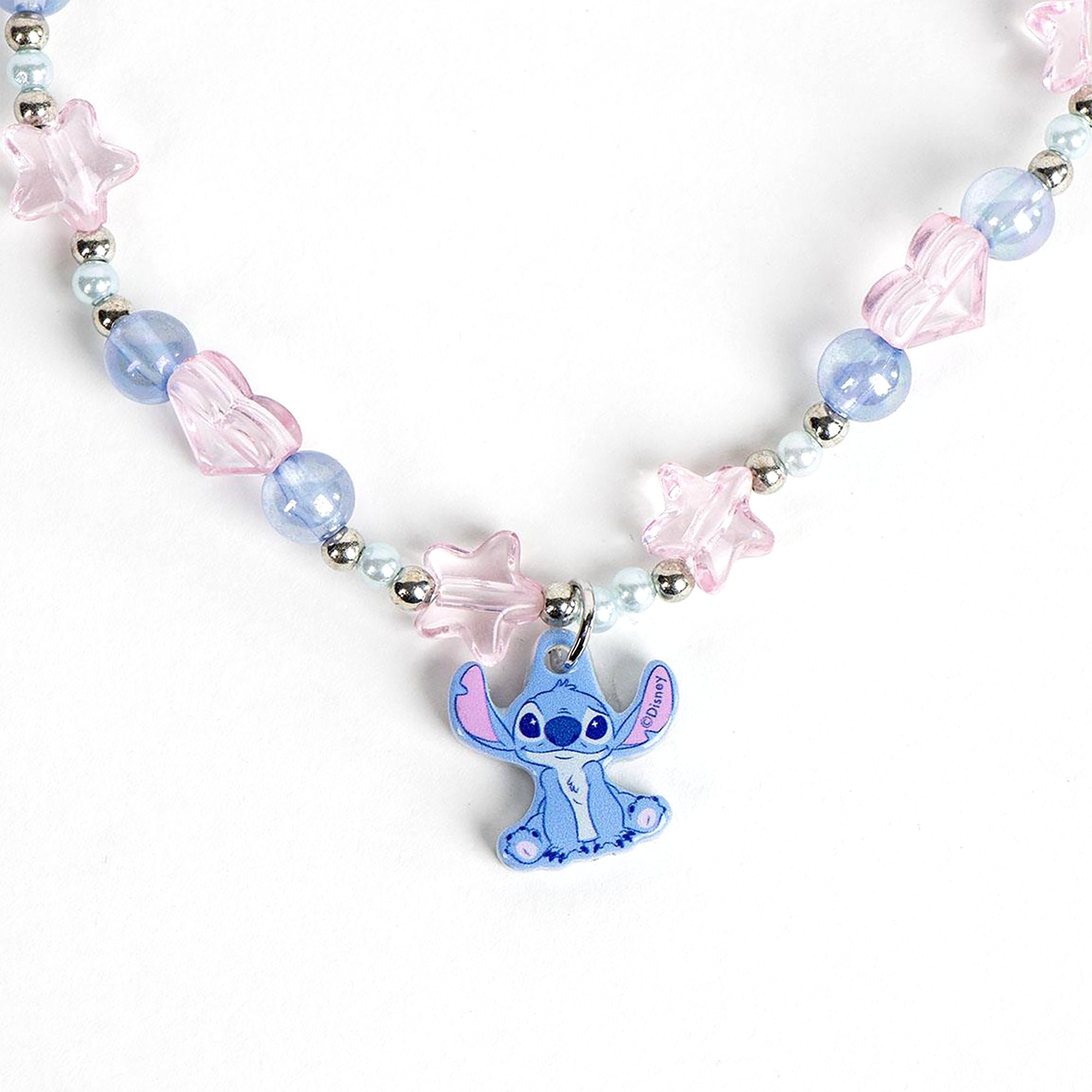 Lilo & Stitch collier perles fantaisie enfant