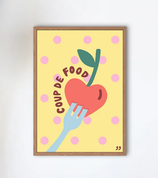 L'avant gardiste Coup de Food poster cuisine burger