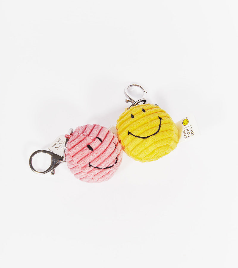 L'avant gardiste Smiley Porte-clé jaune peluche good mood