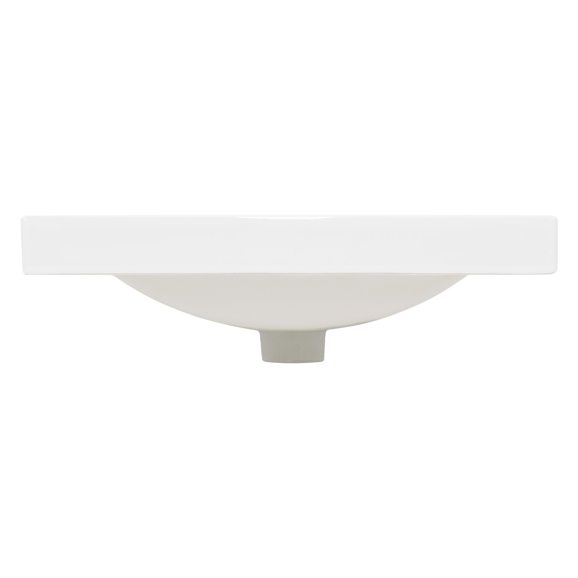 ECD Germany Sanitär lavabo céramique blanc 54,5 cm + bonde