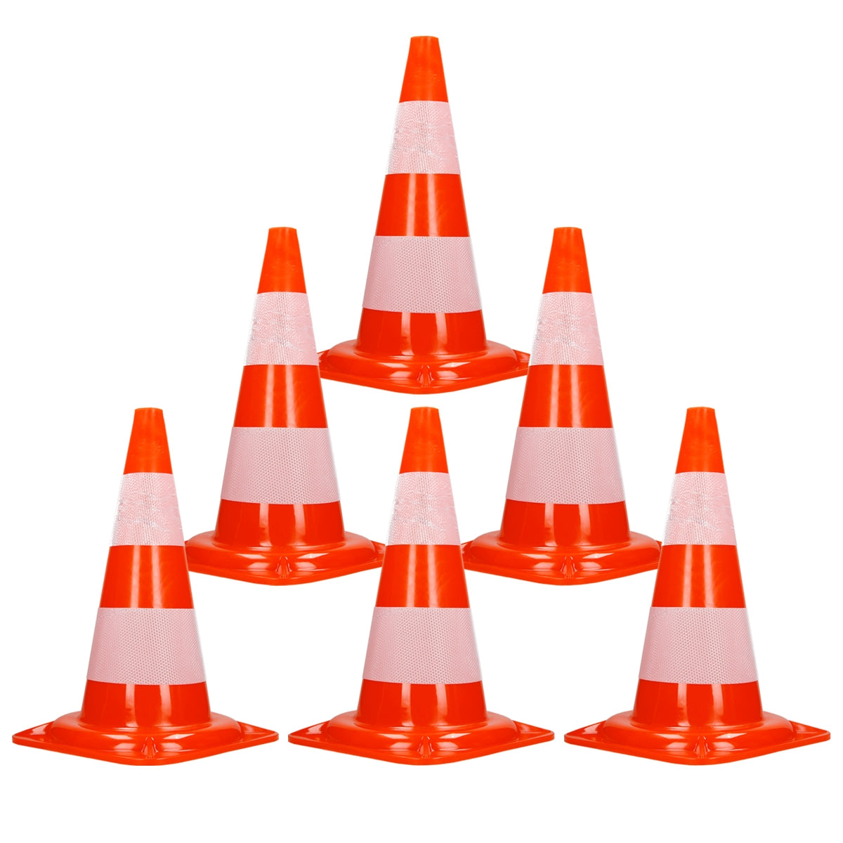 ECD Germany Bauen plot chantier PVC orange 47 cm lot 6