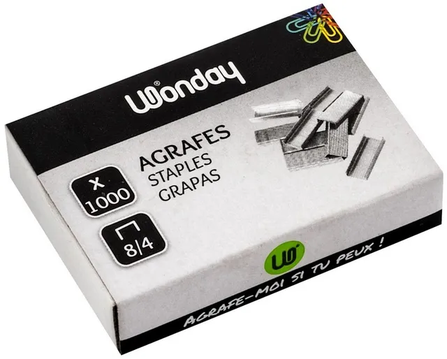 Safe Tool Fournitures de bureau agrafes 8/4 boite 1000