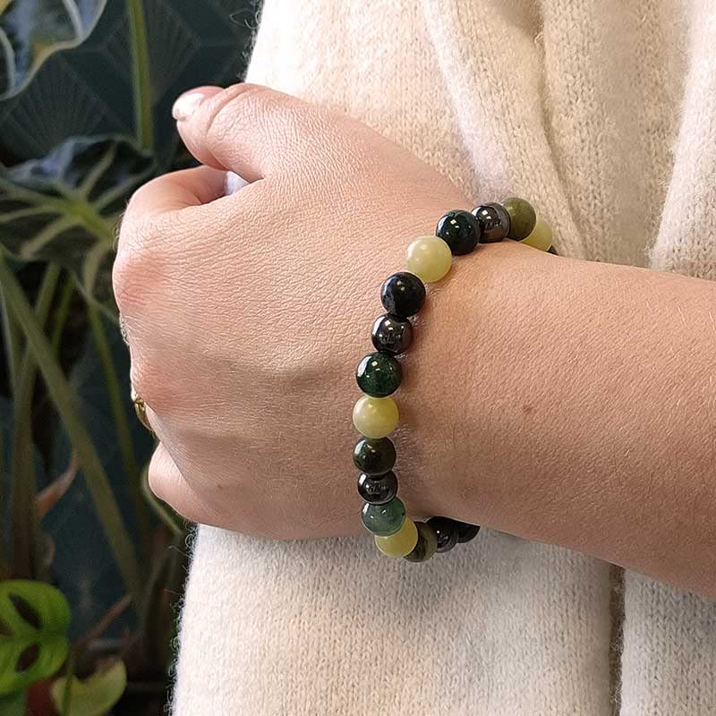 Shop-Story Lifestyle Lucky Bracelet pierres citrine agate