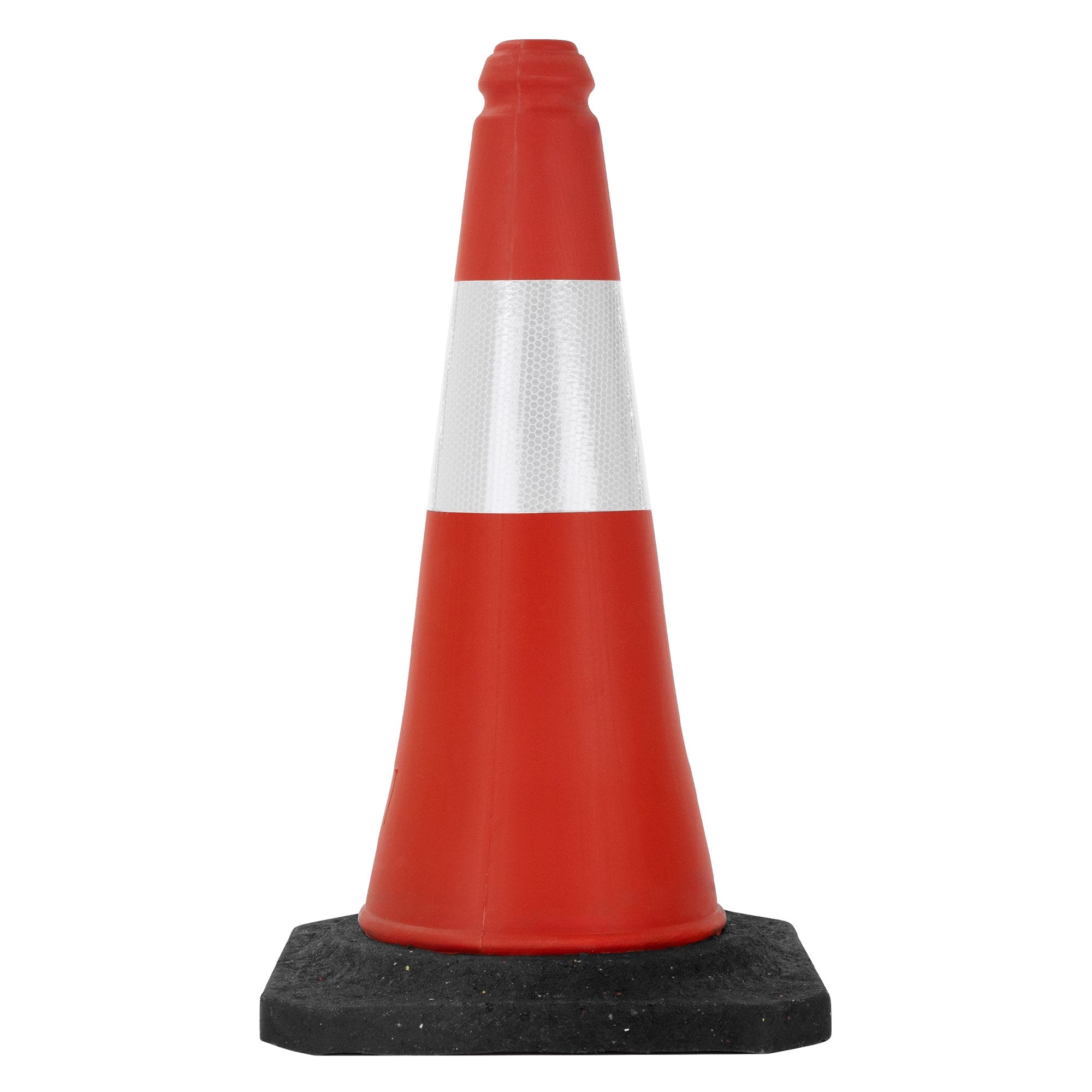 ECD Germany cône de signalisation 51 cm rouge/blanc lot de 2
