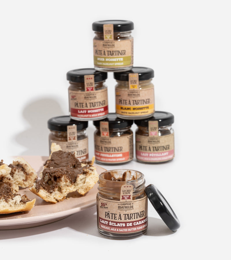 L'avant gardiste Coffret semainier pâte à tartiner 7 pots