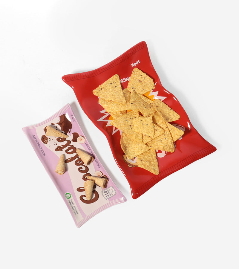 L'avant gardiste Table vide-poche snack céramique nachos