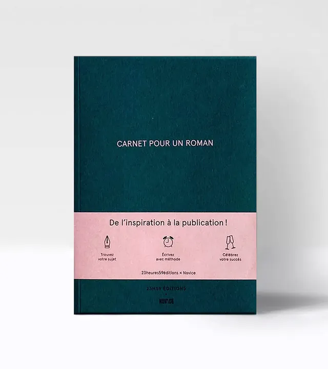 L'avant gardiste Carnet pour un Roman carnet écriture made in France