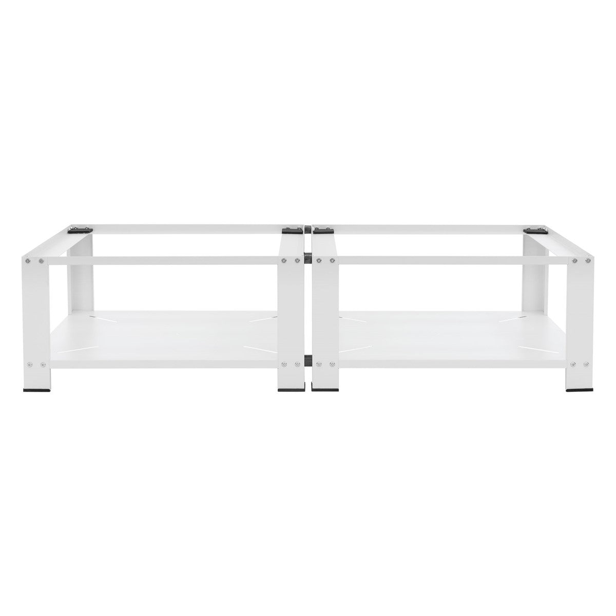 ECD Germany Möbel ML-Design socle lave-linge acier noir 32 cm
