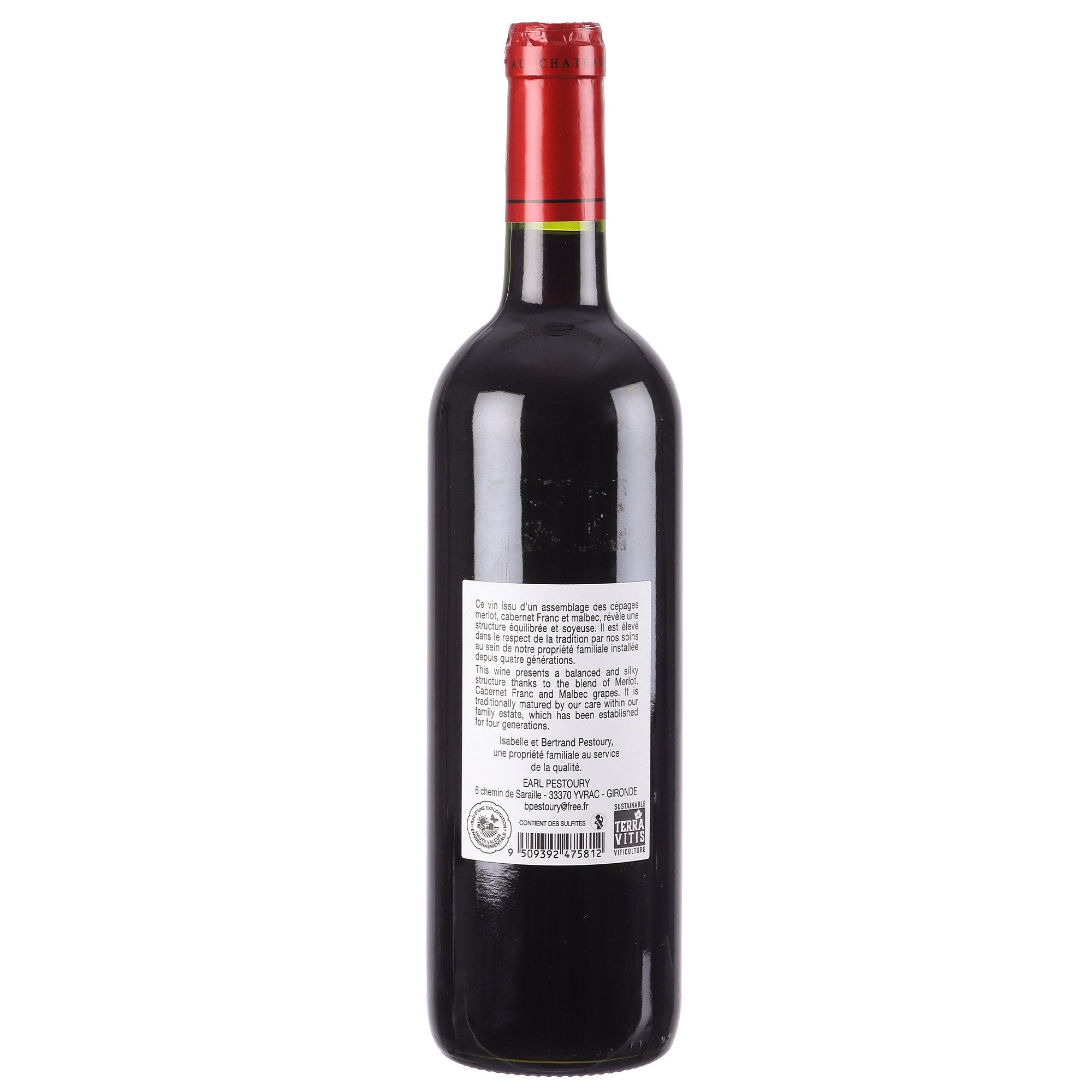 Château la Fleur Moulineau Bordeaux vin rouge 2018