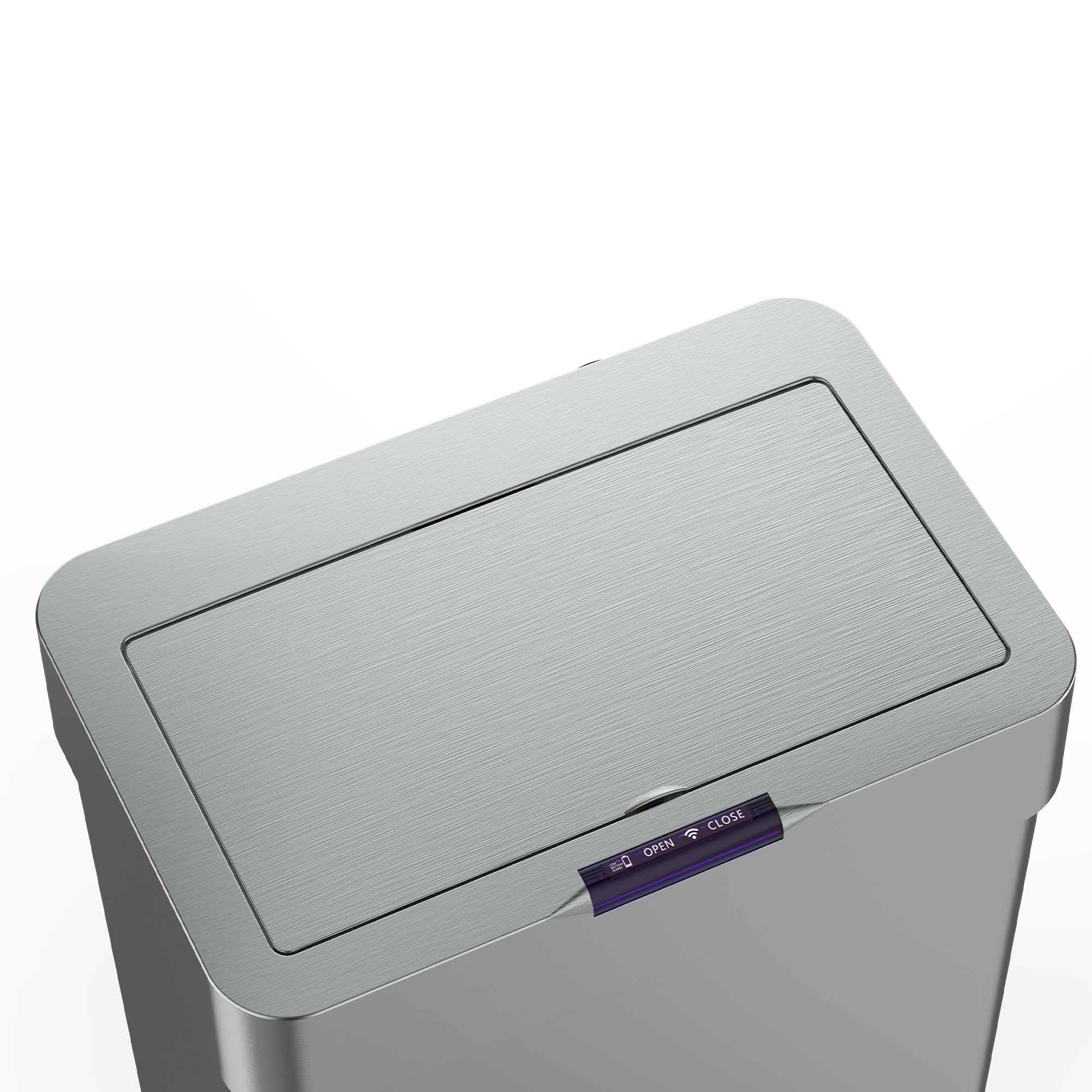 Red Deco Daytona 70L poubelle automatique inox capteur