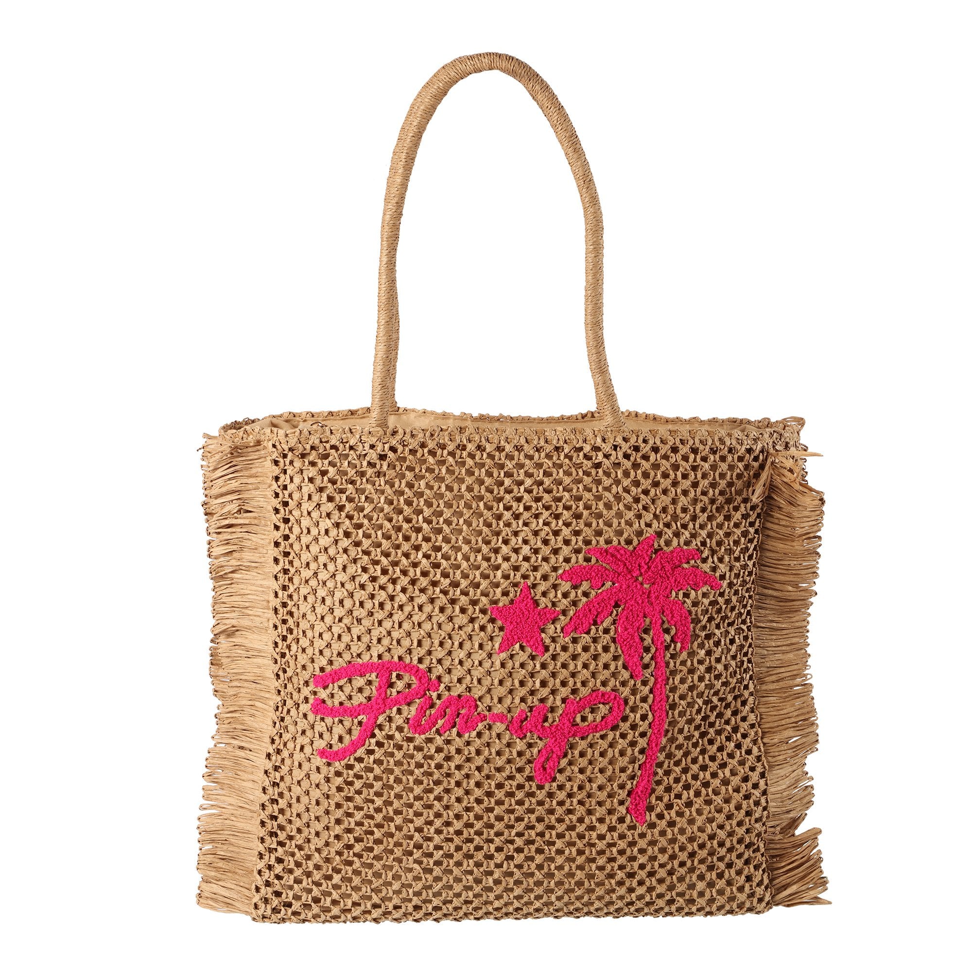 Stokomani sac de plage orange fourre-tout été