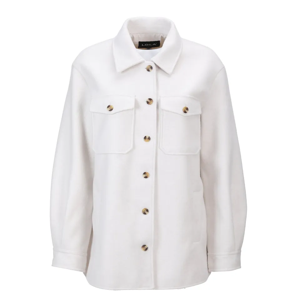 Caban Beige veste femme M boutonnée mi-saison