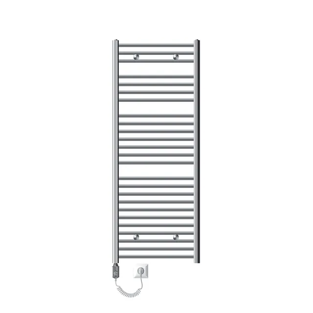 LuxeBath 600x1500 sèche-serviettes électrique chromé 1200W