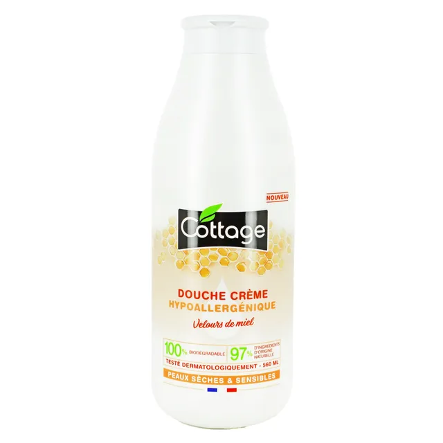 Velours de Miel Crème de douche miel hypoallergénique