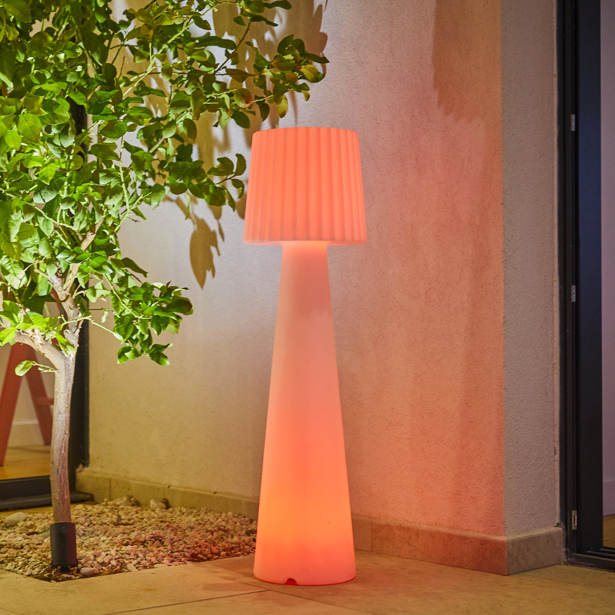 Red Deco Lady C110 Solar lampadaire solaire multicolore H110