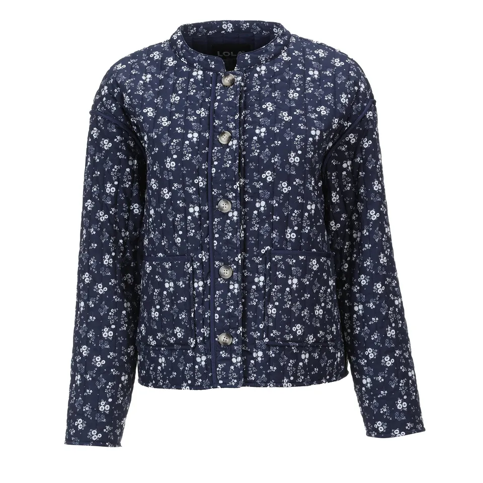 Stokomani Mode veste matelassée bleu foncé M légère