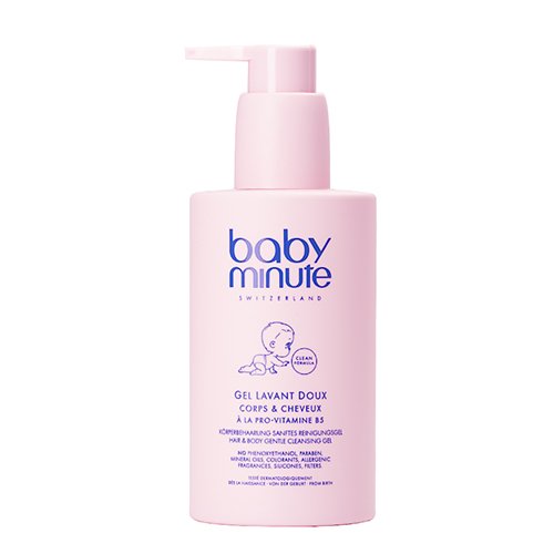 Baby Minute Gel Lavant Doux Corps Cheveux Bébé 2 en 1