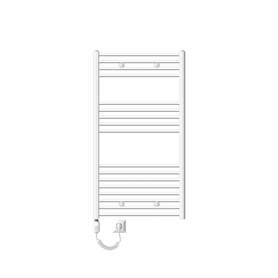 ECD Germany LuxeBath sèche-serviettes électrique 900W blanc 75x120