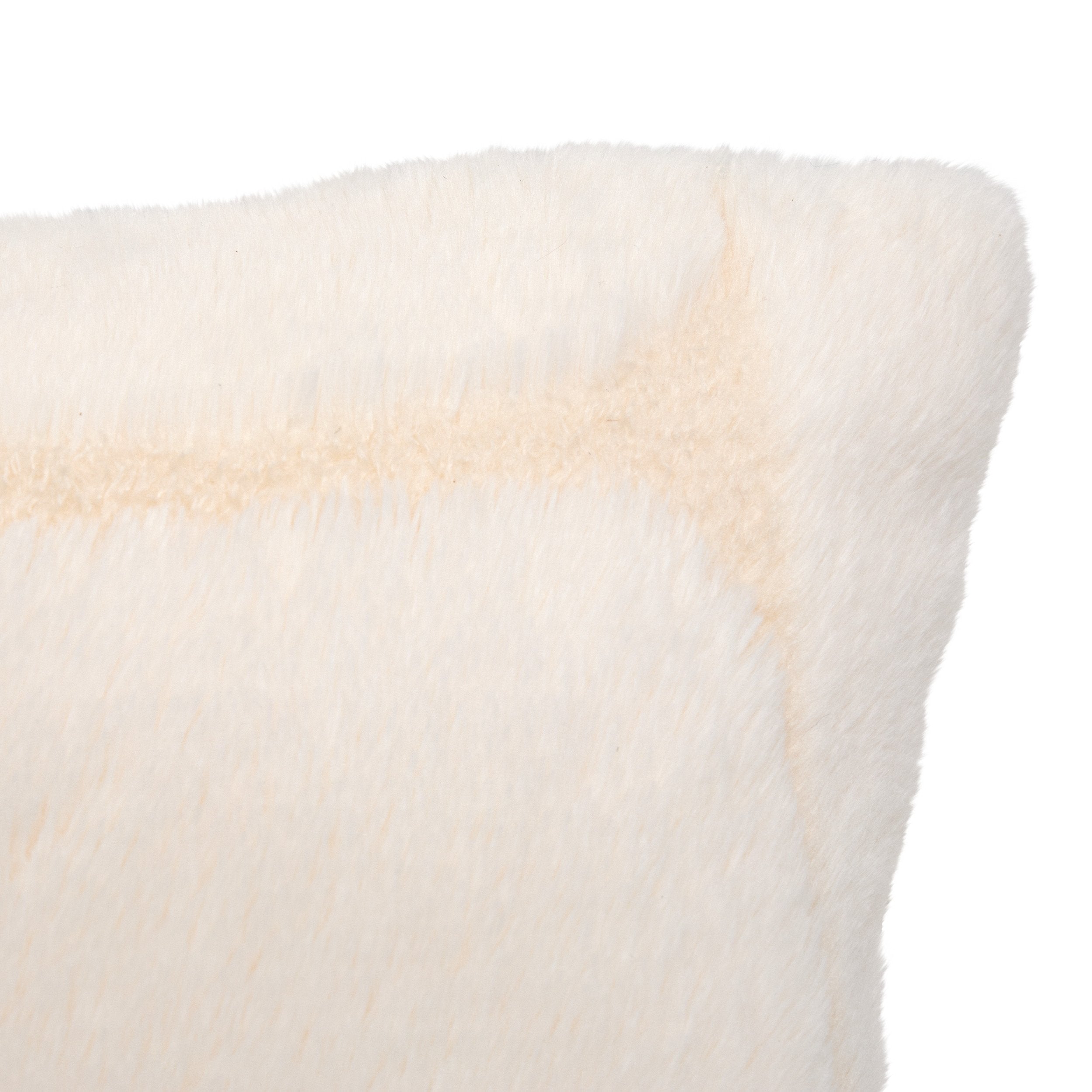 Stokomani coussin en fourrure 40x40 cm doux