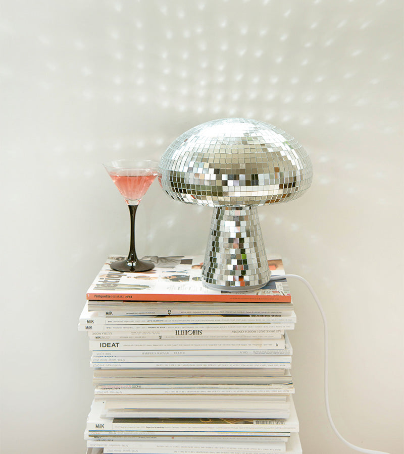 L'avant gardiste Lampe disco champignon lumineuse fête salon