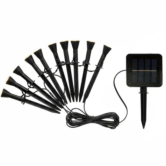 Red Deco Sticky Pick spots solaires 6 m blanc chaud 10 LED