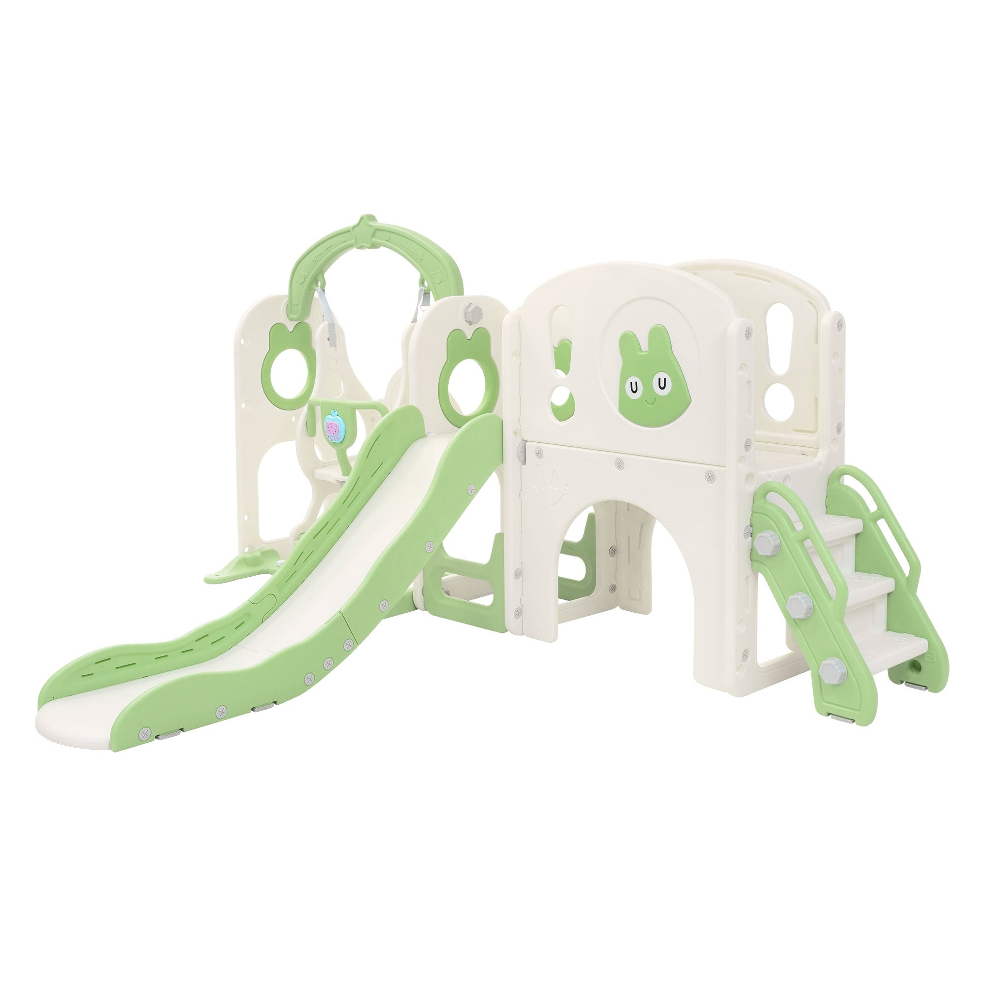 ECD Germany Joyz tour de jeu toboggan 6en1 vert clair