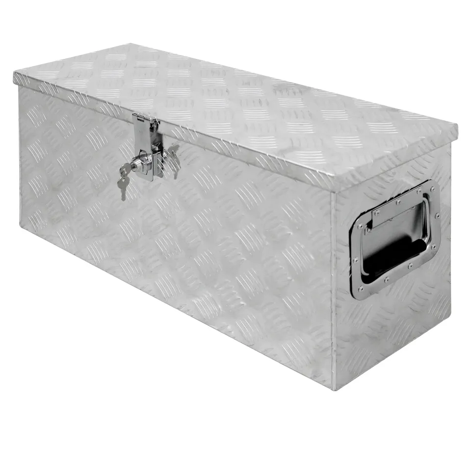 ECD Germany Caisse Outils Alu Verrouillable 73x24x32cm 52L