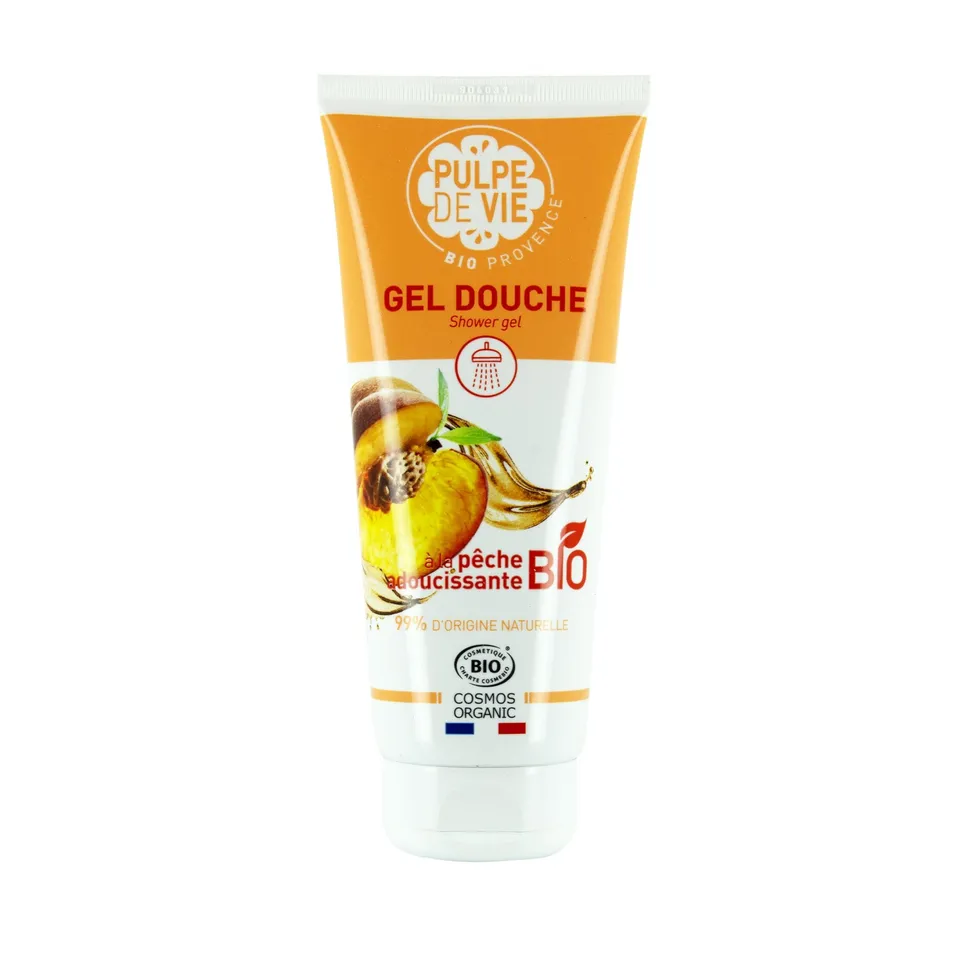 Stokomani Beauté Gel douche pêche bio adoucissant