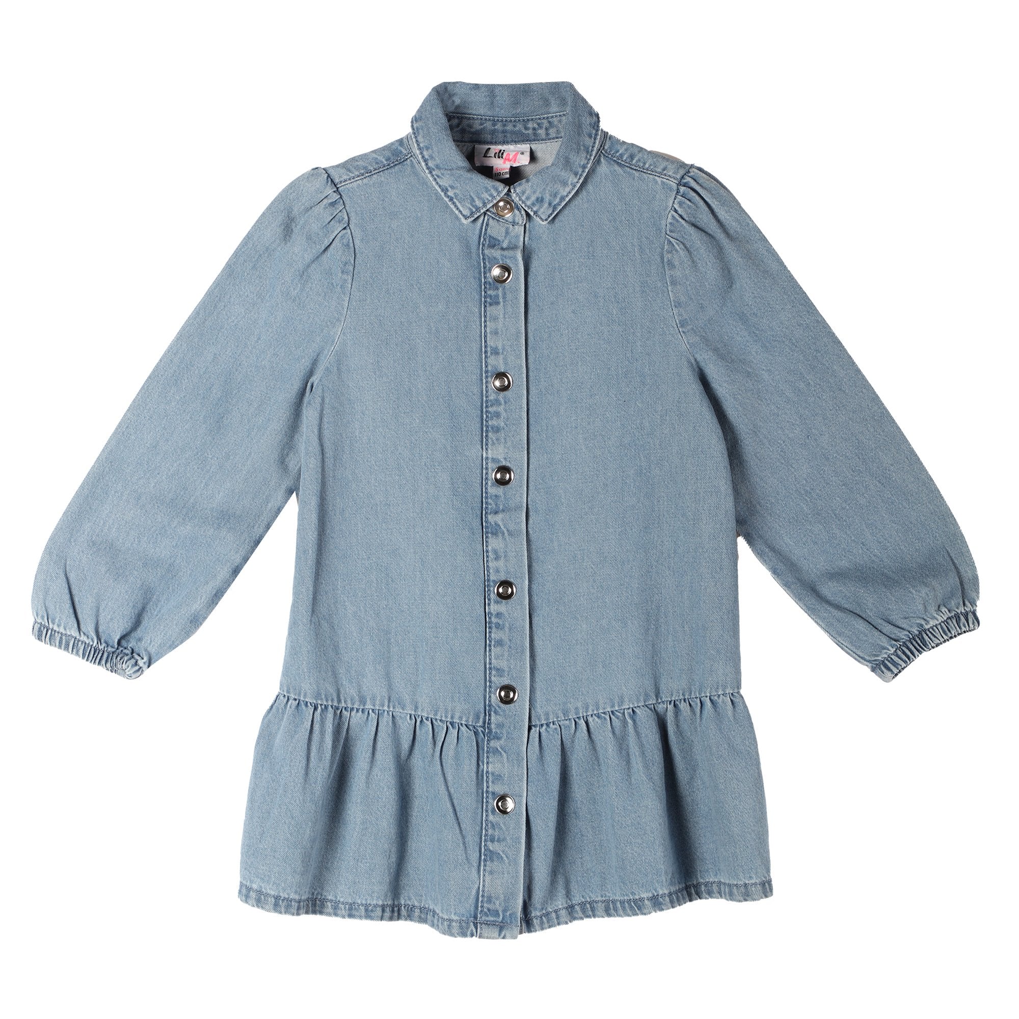 Stokomani Mode robe denim enfant 08A