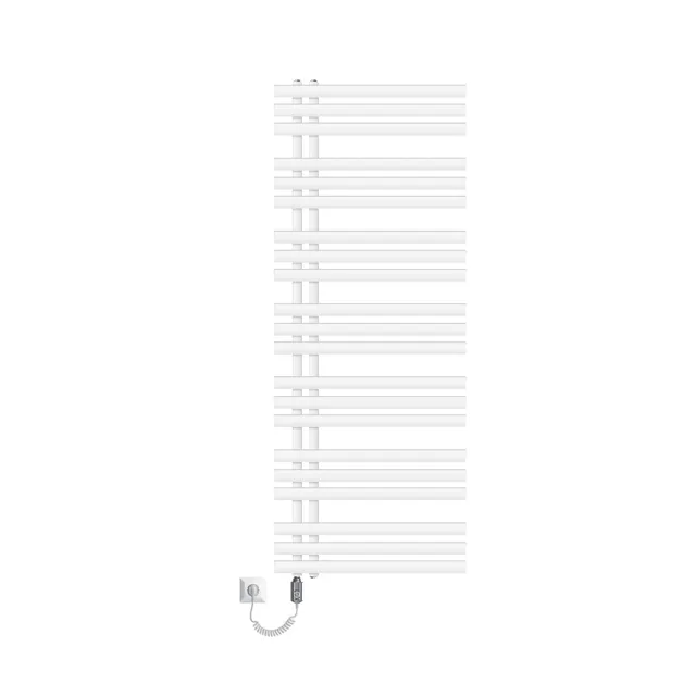 ECD Germany Iron EM sèche-serviettes 600x1600 blanc 900W