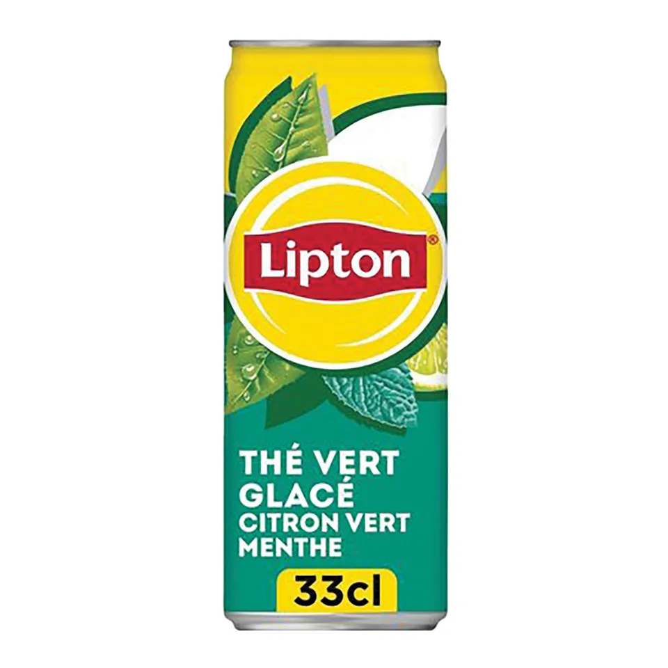 Stokomani Épicerie canette Ice Tea citron vert menthe