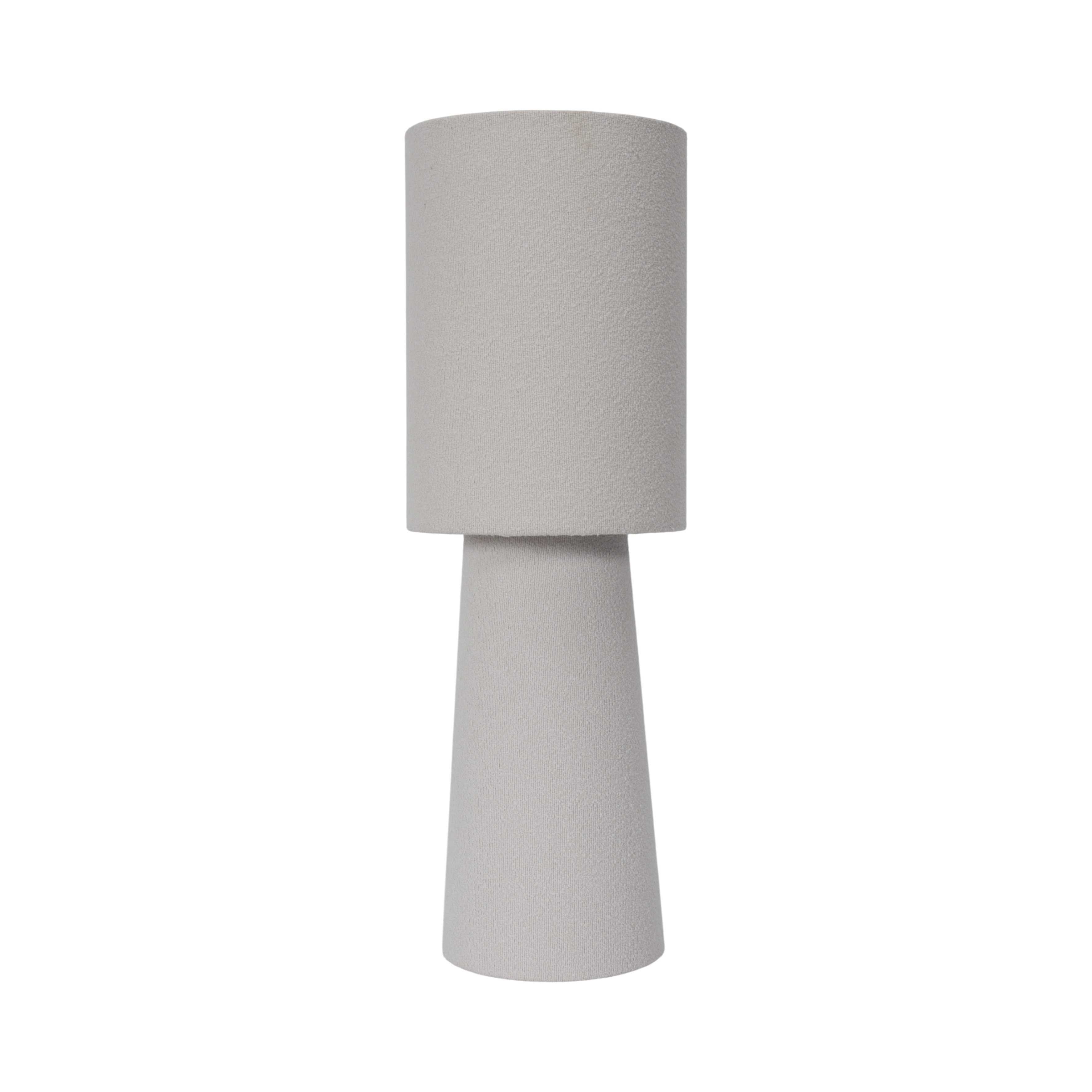 Stokomani Maison Lampe velours 58 cm salon chambre