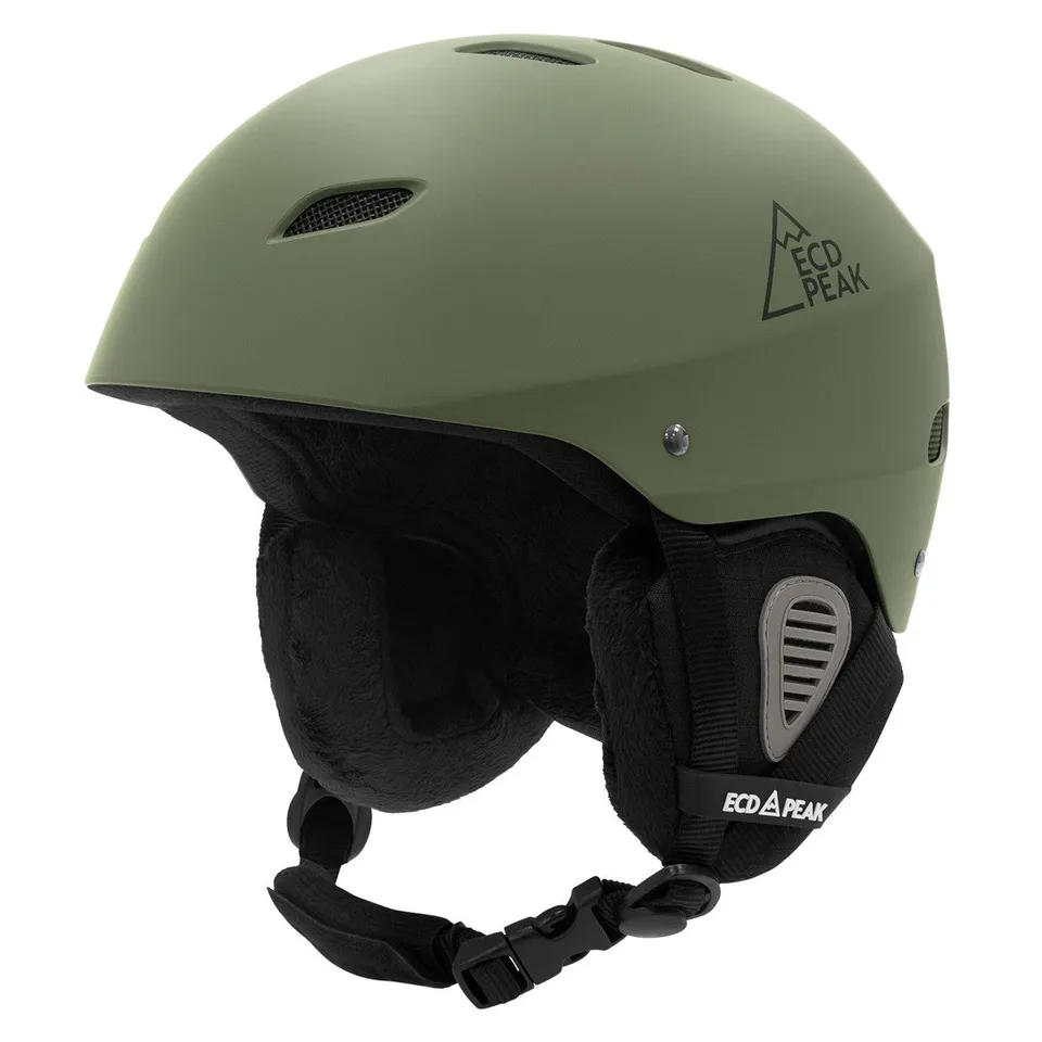 ECD Germany Sport Casque de Ski Vert L 58-61 cm Ventilé