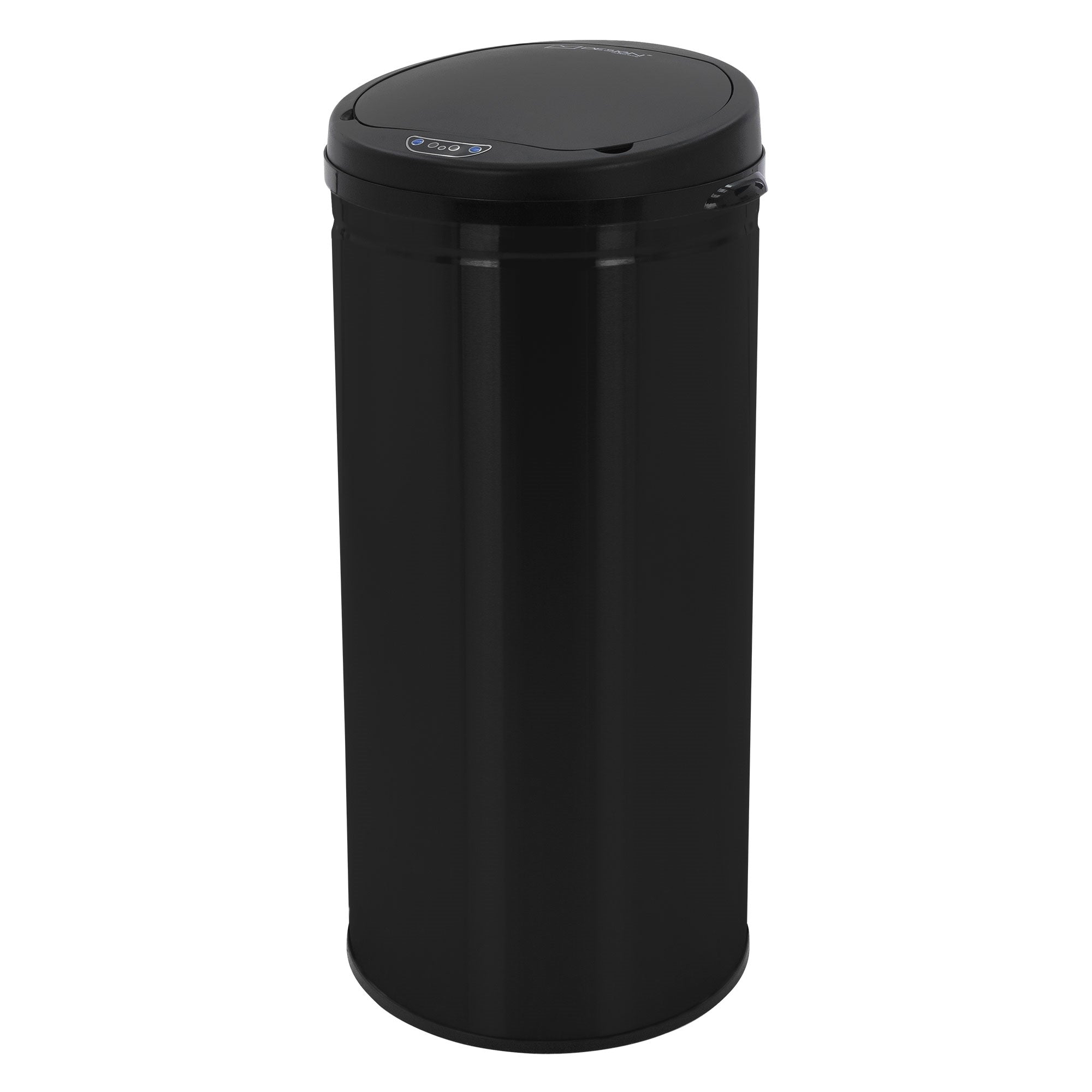 ML-Design poubelle capteur inox brossé argent 50 litres automatique