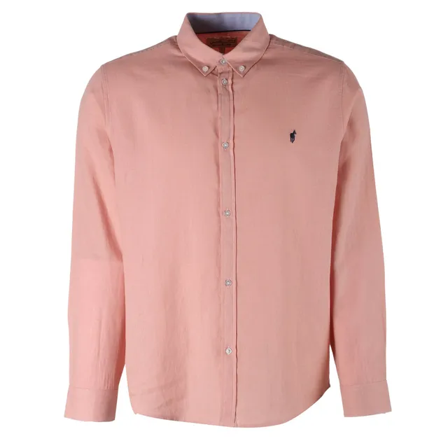 Stokomani Mode Chemise manche longue chemise homme rose M