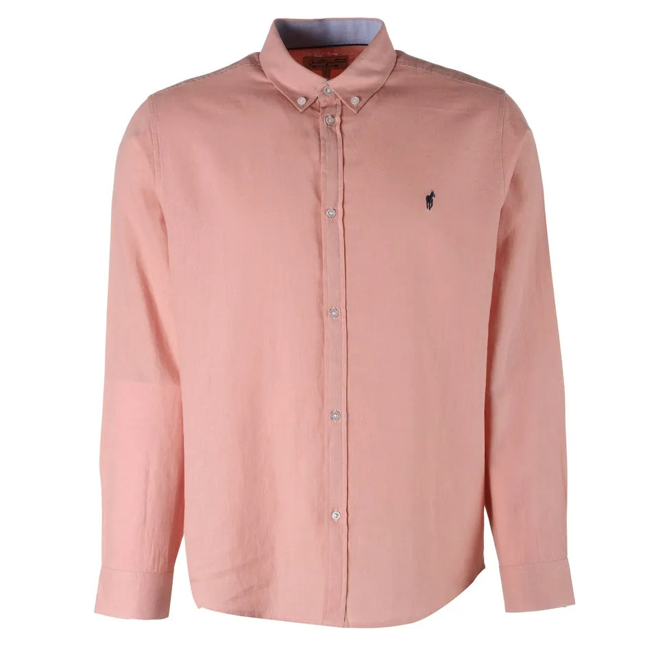Stokomani Mode Chemise manche longue chemise homme rose M