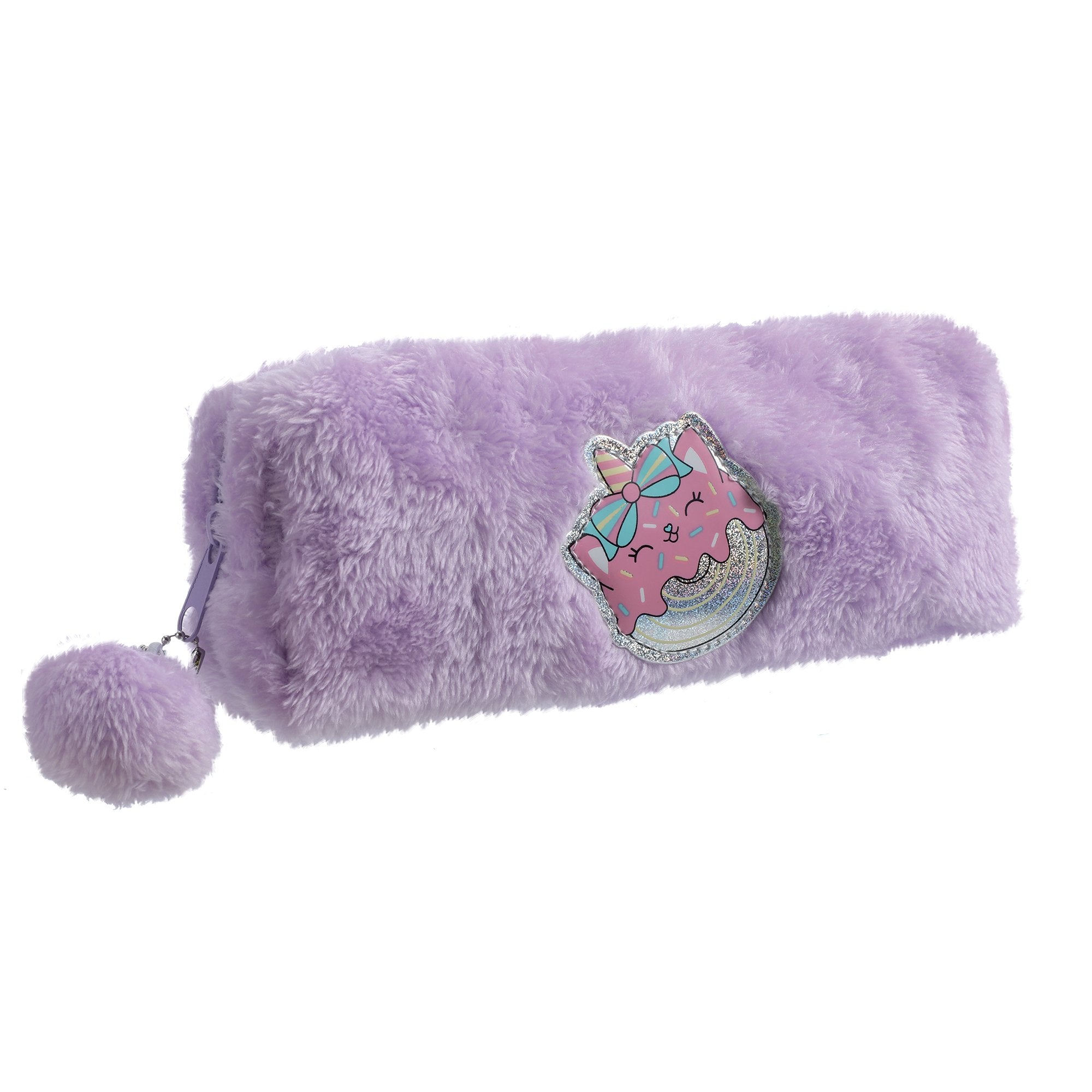Stokomani Scolaire trousse fausse fourrure fluffy